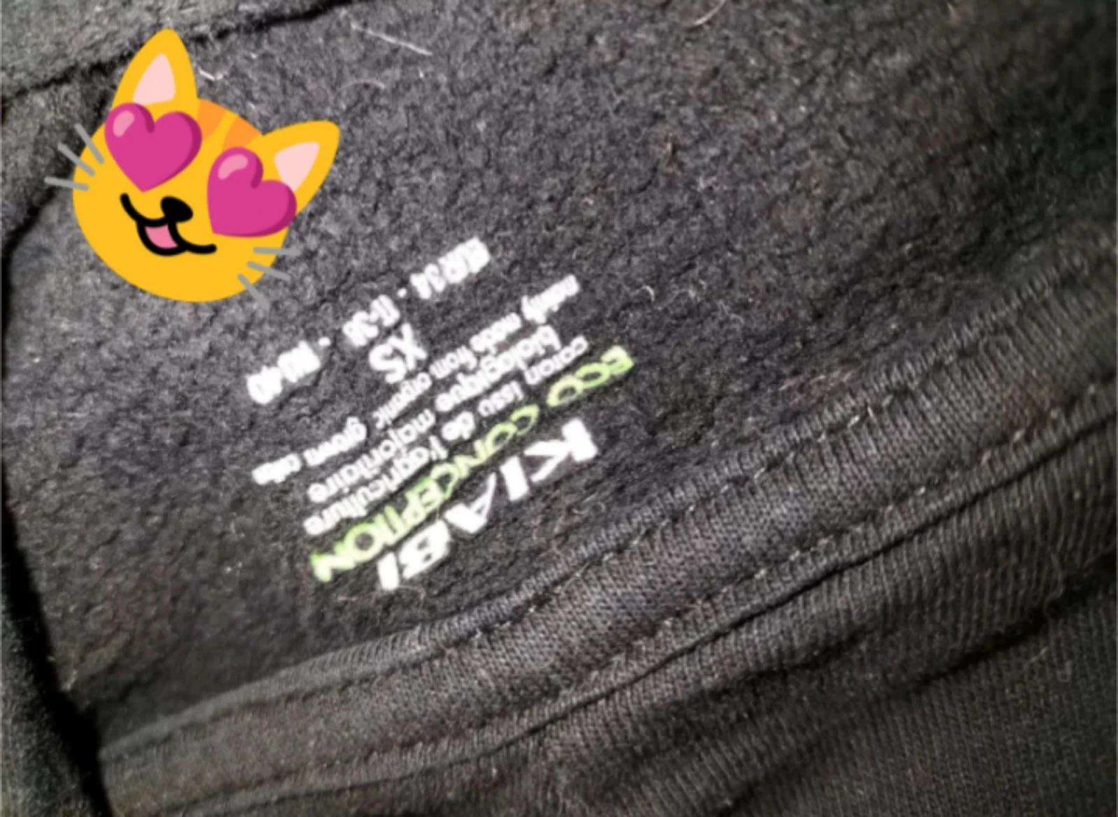 Sudadera con capucha negra Kiabi XS – photo 2